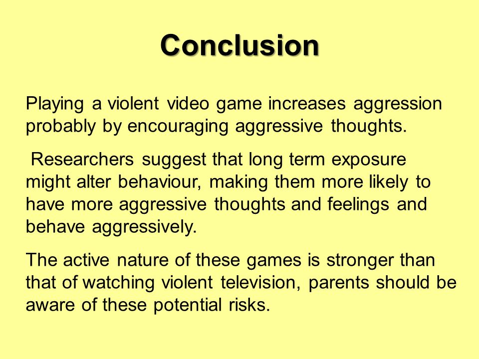 Research on the effects of violence in mass media